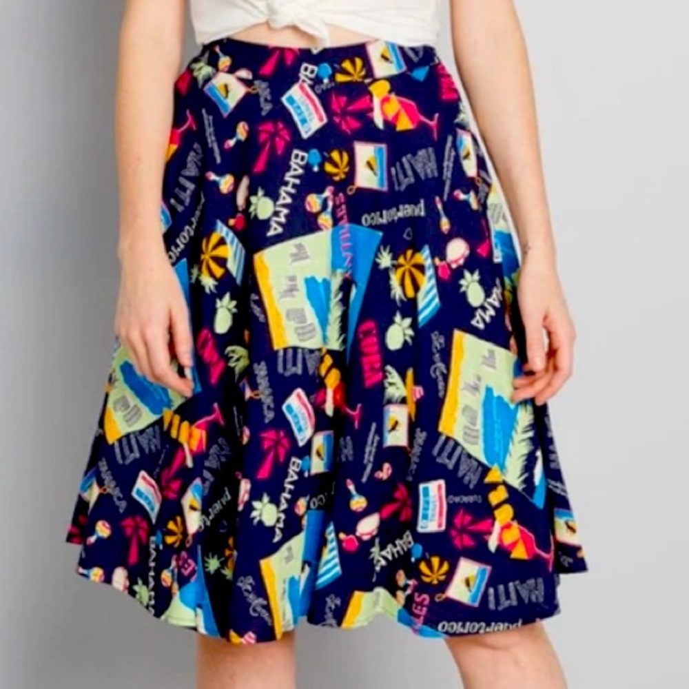 **5/$50 10/$80 ENTIRE CLOSET!!** Modcloth A-line skirt. NWOT!!
